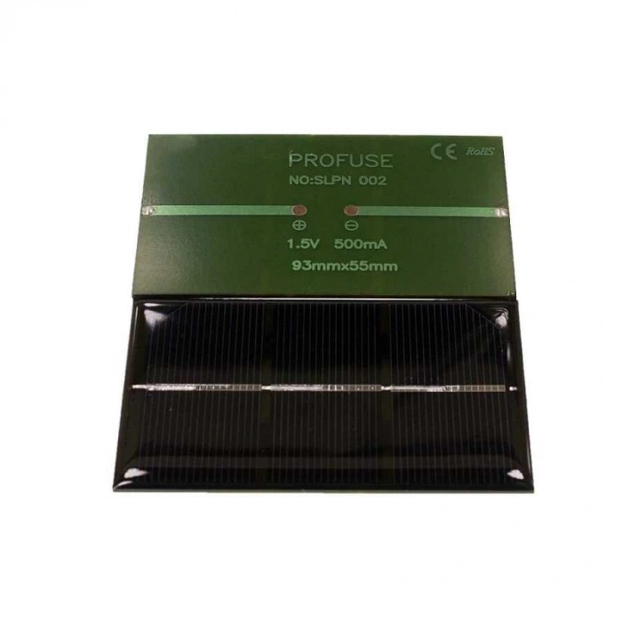 1.5V 500mA Solar Panel - Güneş Pili 93x55mm