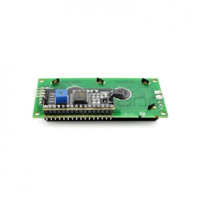 16x2 Karakter LCD Ekran I2C Modüllü - Mavi