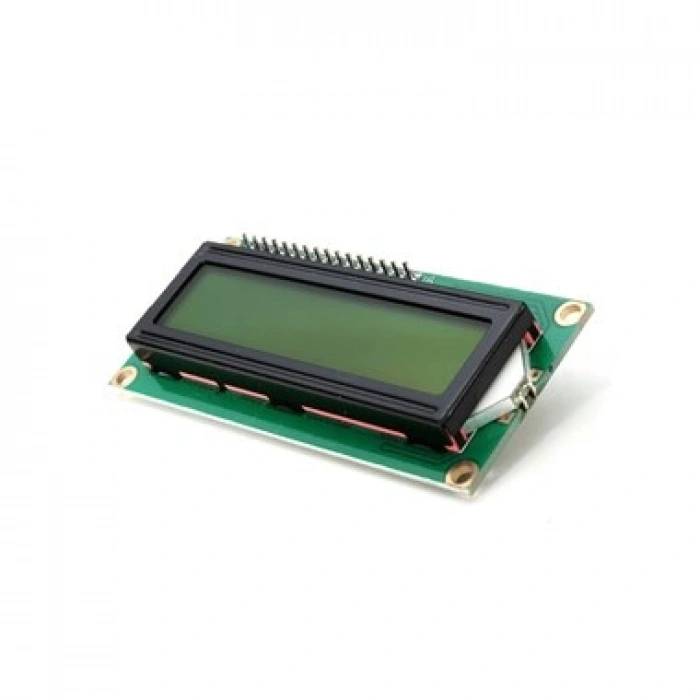 16x2 Karakter LCD Ekran Pinli - Yeşil