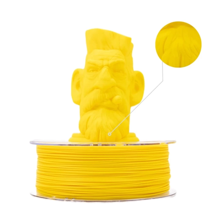 1.75mm Microzey Pla Pro -Sarı Filament +3 Kg