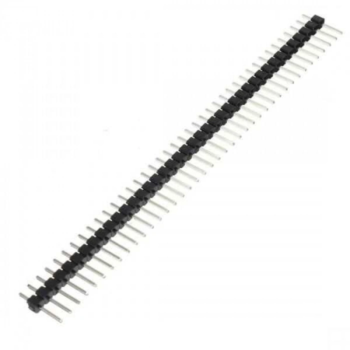 1x40 Erkek Header 40 Pin 2.54mm 180 Derece