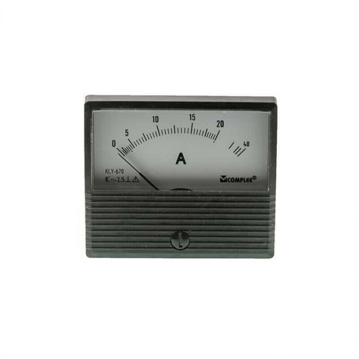 20A Analog Ampermetre - Panel Tipi Ölçü Aleti KLY-T670