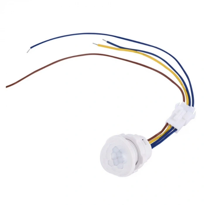 220V Mini Hareket PIR Sensörü - Otomatik Lamba Sensörü