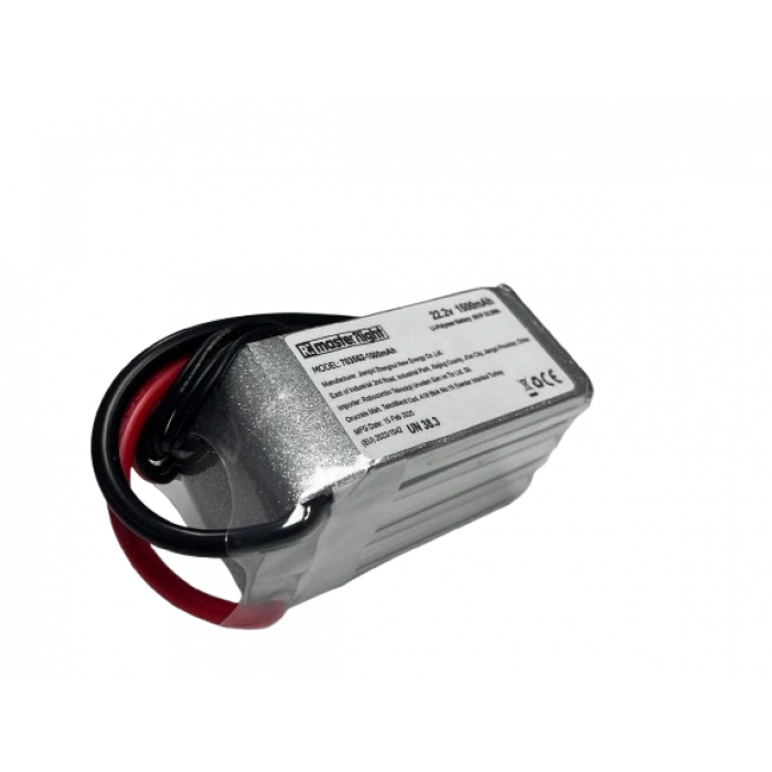 22.2V Li-po Pil - 1500mah 160C 6s Lityum Polymer Batarya