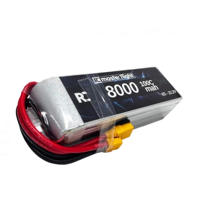22.2V Li-po Pil - 8000mah 100C 6s Lityum Polymer Batarya