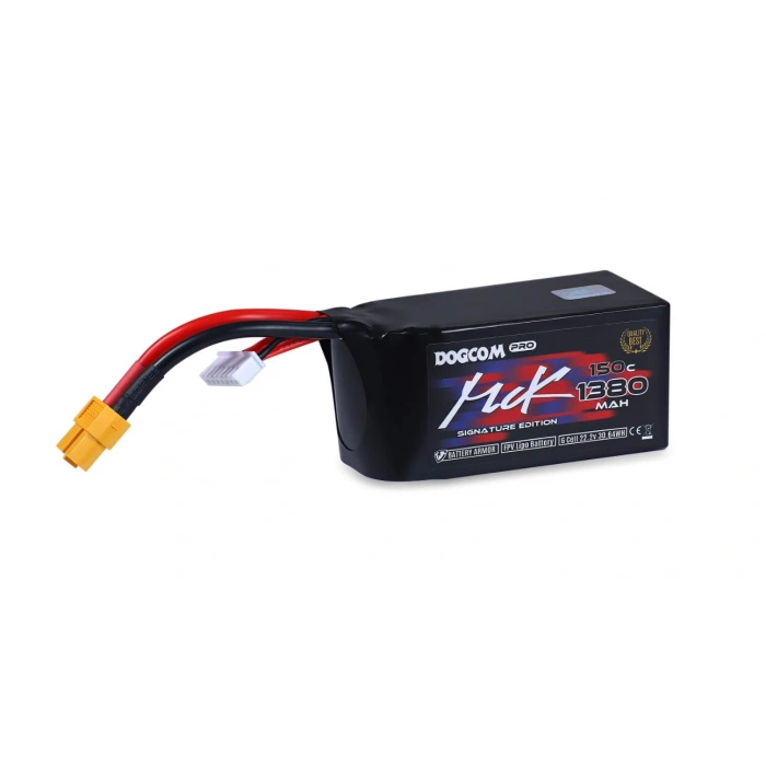 22,2V Lipo Batarya 1380 mah 160C - 6s Lipo Pil