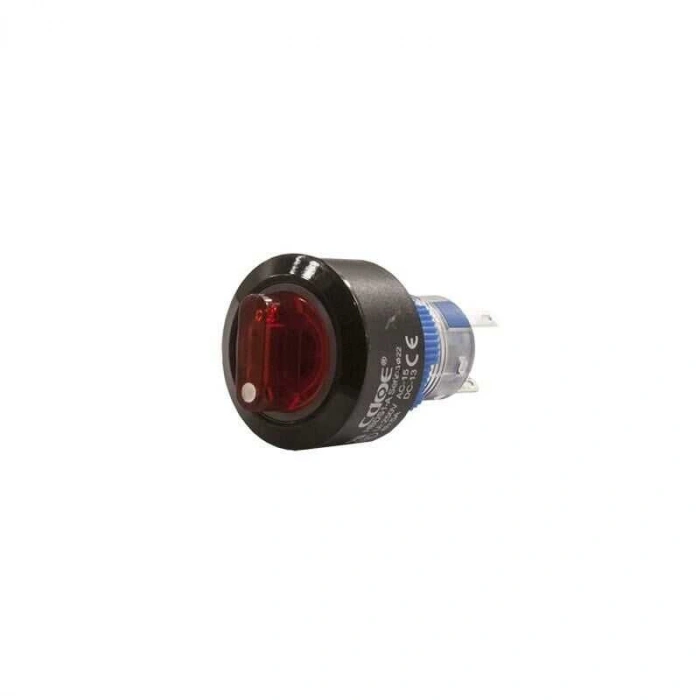 22mm Kırmızı Mandal Buton 0-1 CD-APY-11XDR