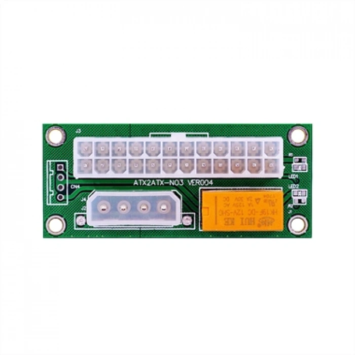24 Pin to 4 Pin 2 ATX Güç Kaynağı Birleştirici ADD2PSU Mining