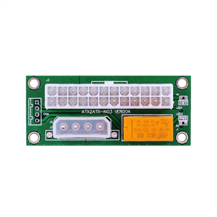 24 Pin to 4 Pin 2 ATX Güç Kaynağı Birleştirici ADD2PSU Mining