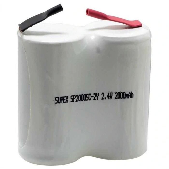 2.4V 2000mAh Süpürge Pili SP2000SC-2Y