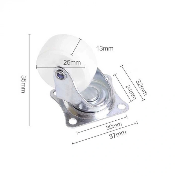 25mm Sarhoş Tekerlek - 360 Derece