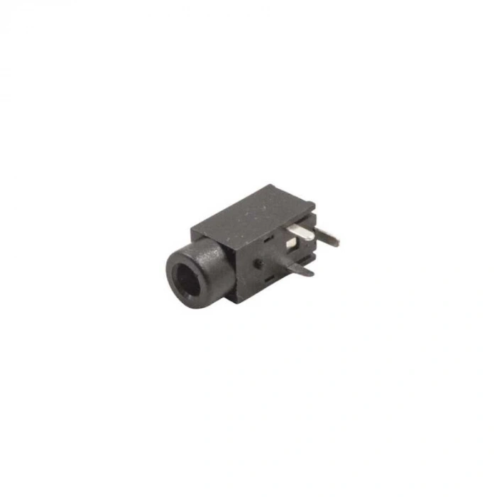 2.5mm Stereo Jack Dişi - Siyah
