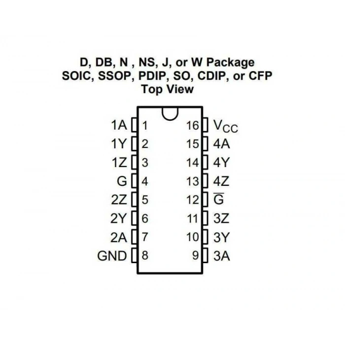 26LS31 - SO16 SMD EEPROM Entegresi