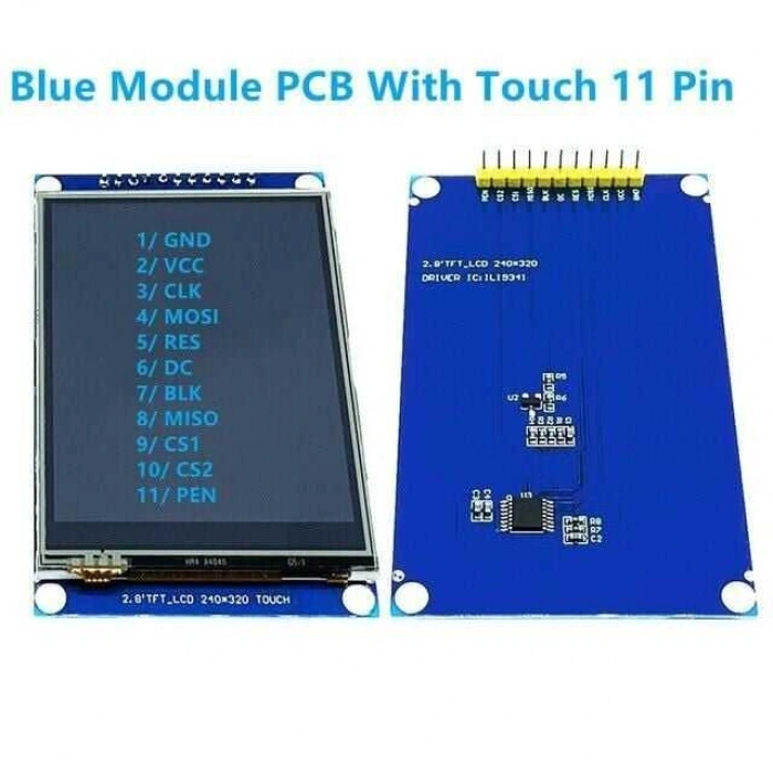 2.8 Dokunmatik LCD Shield ILI9341 MRB2801