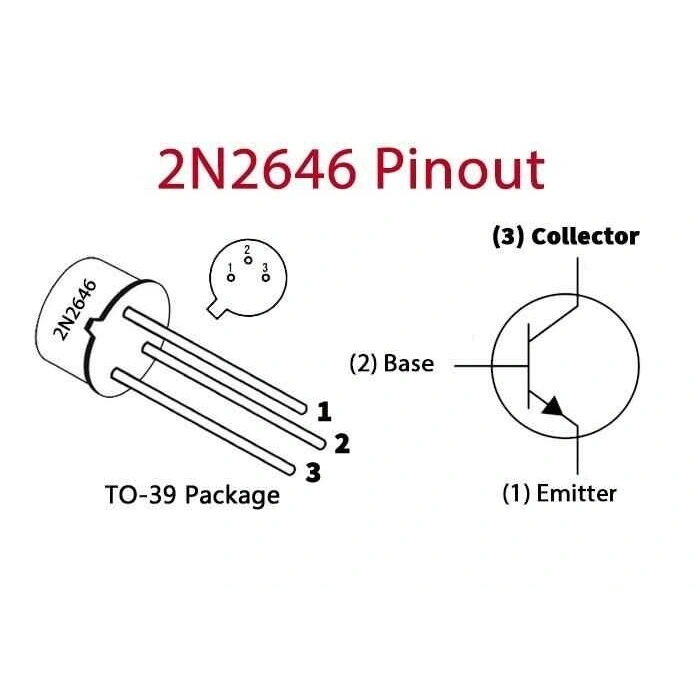 2N2646 Unijunction Transistör TO-18