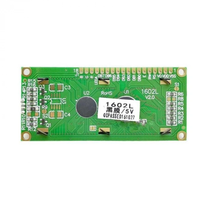 2X16 Lcd Display Sol Üst RGB - SMR1602L