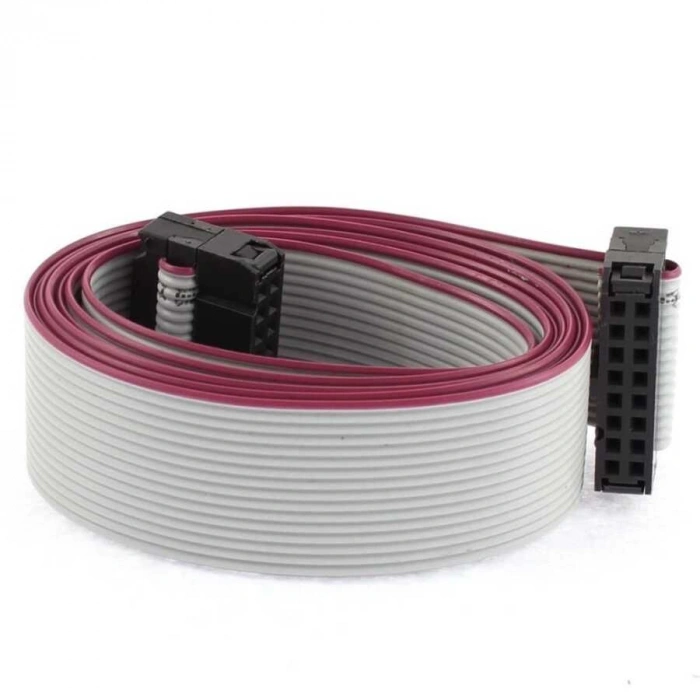 2x8 16 Pin Dişi-Dişi Flat Kablo - 50cm
