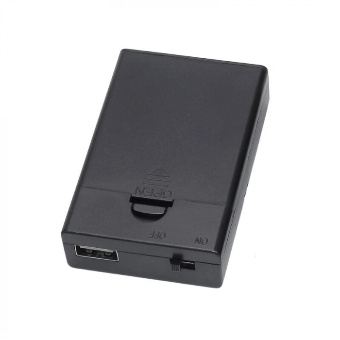 3lü AA Pil Yuvası - USB Çıkışlı