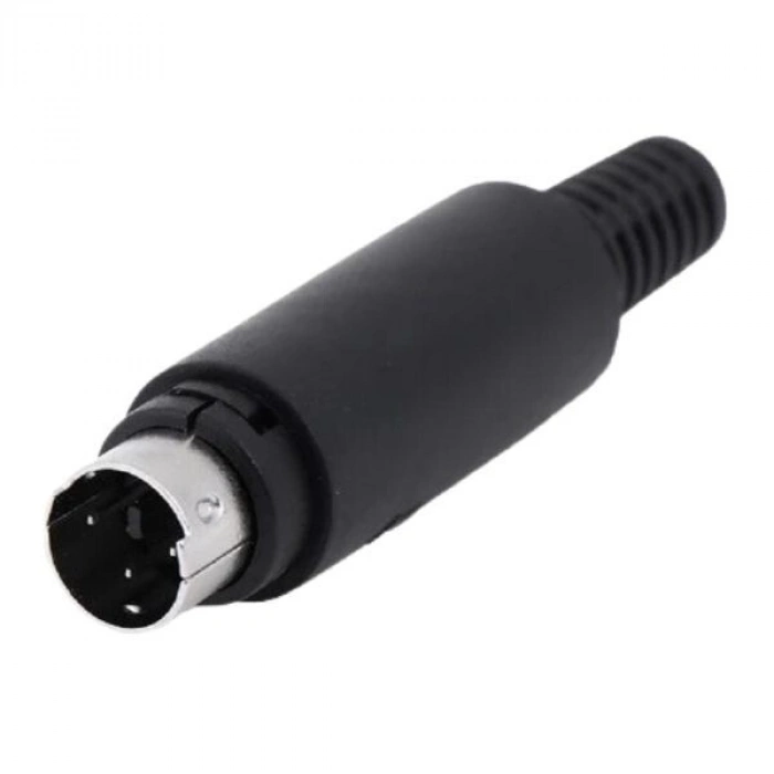 3 Pin Erkek Mini DIN Konnektör
