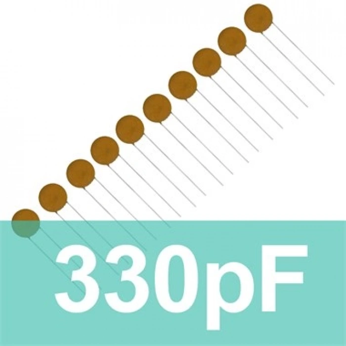 330pF Seramik Kondansatör (10 Adet)