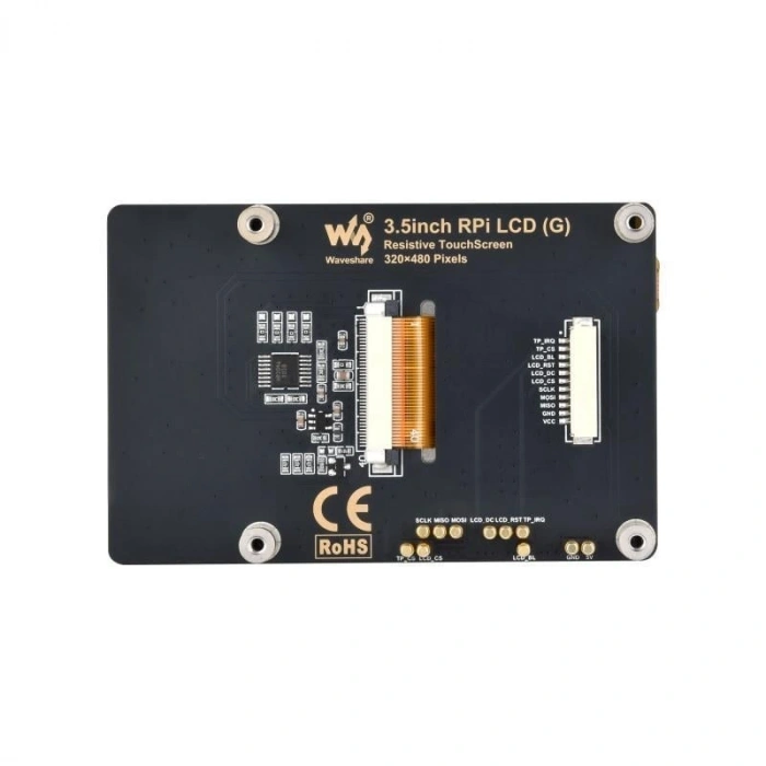 3.5 Rezistif Dokunmatik IPS Ekran (Raspberry Pi U