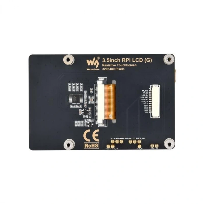 3.5 Rezistif Dokunmatik IPS Ekran (Raspberry Pi U