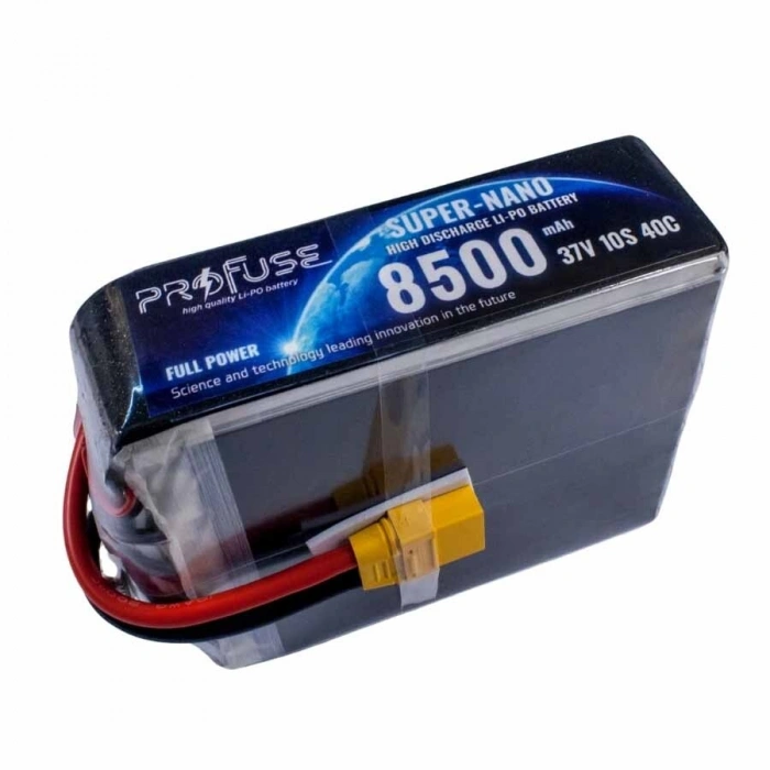 37V 10S 8500mAh 40C Lipo Batarya