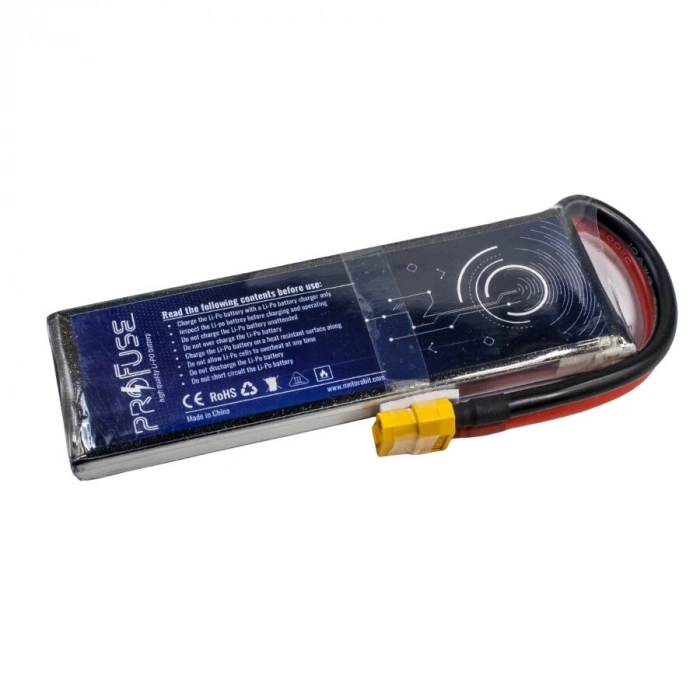3,7V 1S 5000mAh 45C Lipo Batarya