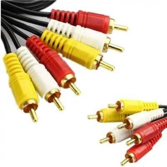 3RCA Kablo 1.5m (150cm) TV Kablosu