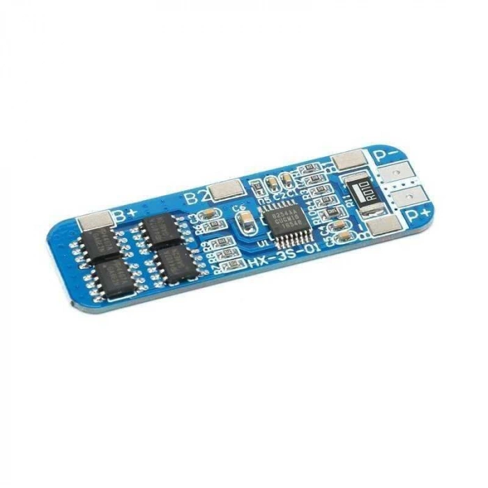 3S 10A 12V Li-ion & 18650 BMS Batarya Koruyucu Balans Devresi