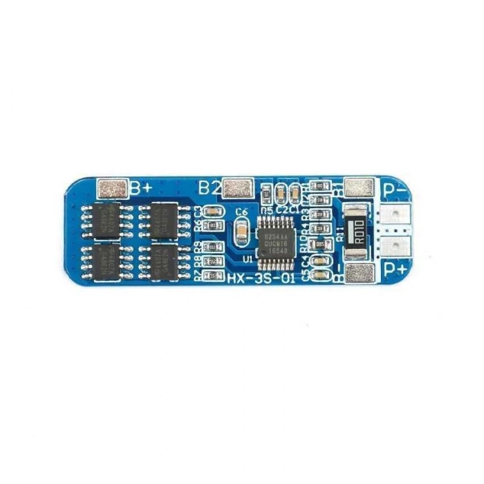 3S 10A 12V Li-ion & 18650 BMS Batarya Koruyucu Balans Devresi