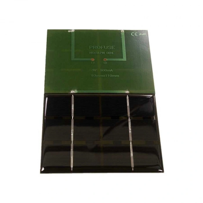 3V 500mA Solar Panel - Güneş Pili 93x110mm