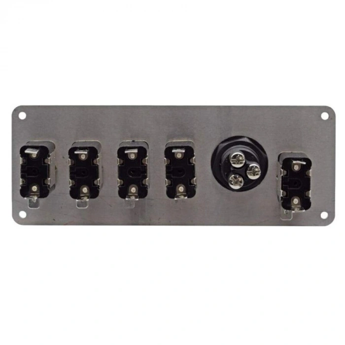4lü ON-OFF Toggle Switch Panel - Motor Start Butonlu