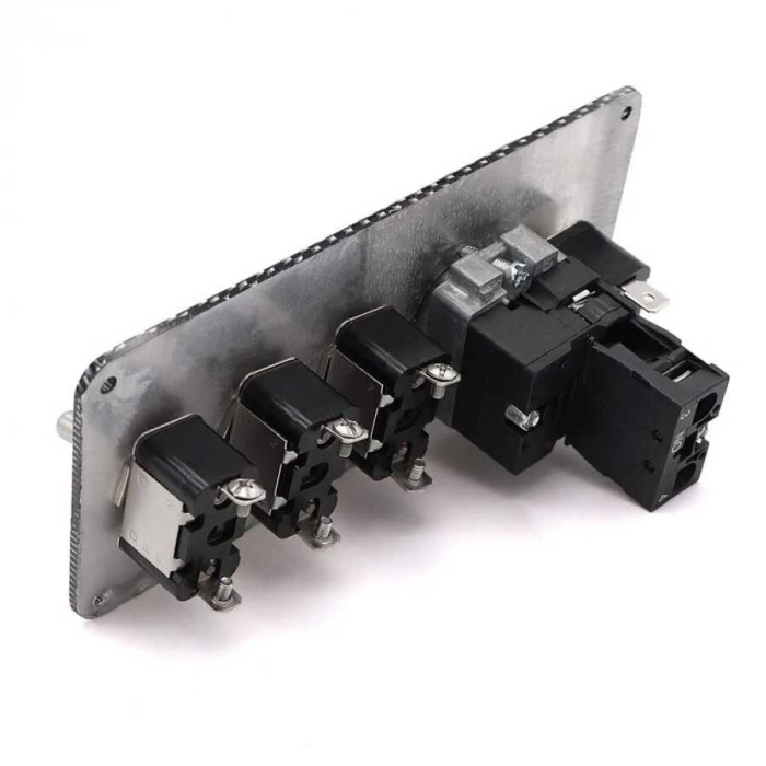 4lü ON-OFF Toggle Switch Panel - Motor Start Butonlu