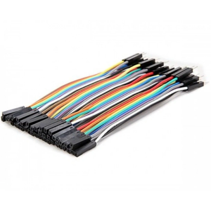 40 Pin Jumper Kablo Dişi Erkek (10cm)