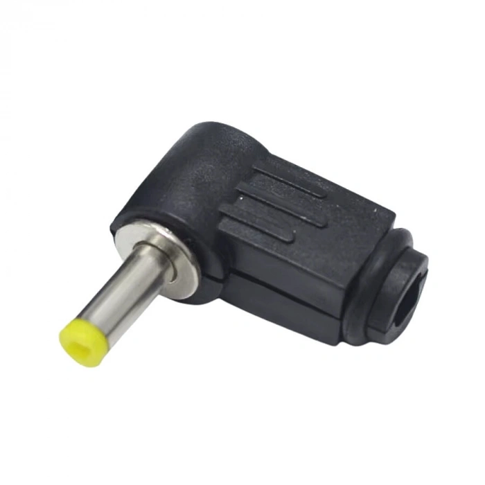 4.0x1.7mm 90 Derece Erkek DC Barrel Jak