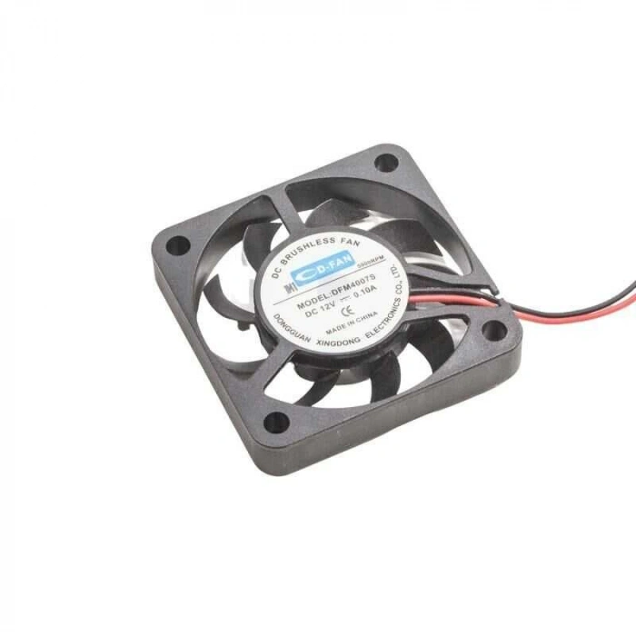 40x40x7mm 12V 0.1A Fan 2 Kablolu