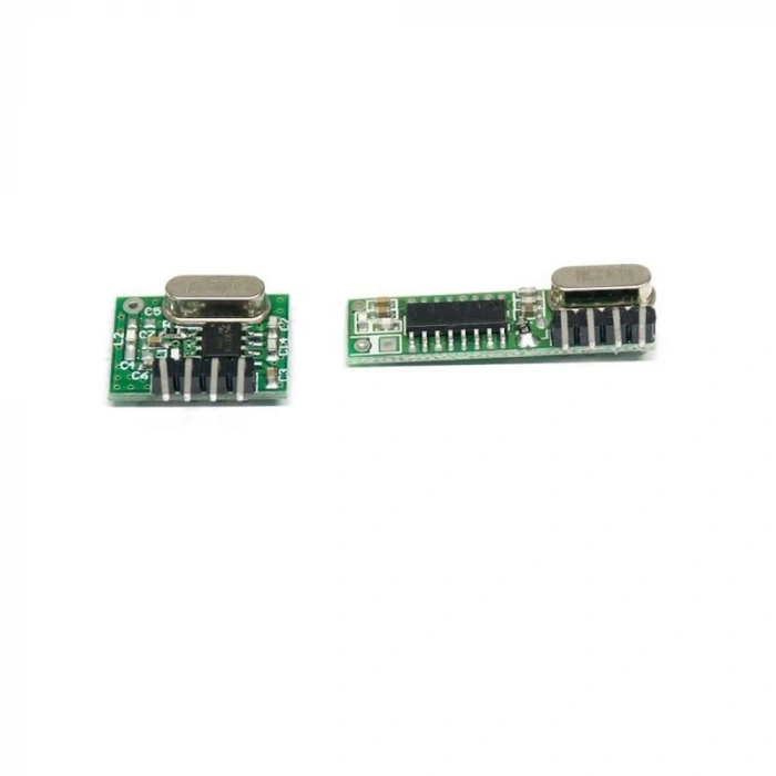 433MHz RF Alıcı Verici Modül - Kristalli Takım