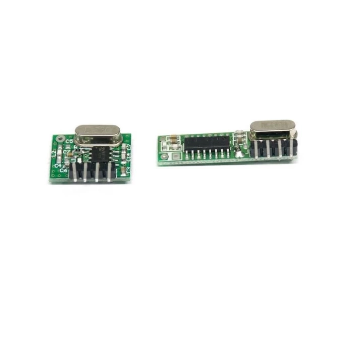 433MHz RF Alıcı Verici Modül - Kristalli Takım