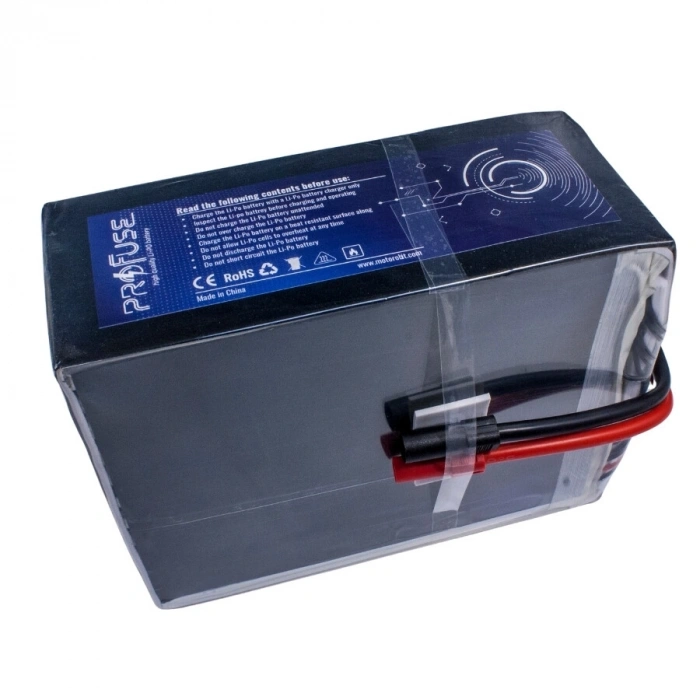 44,4V 12S 16000mAh 60C Lipo Batarya