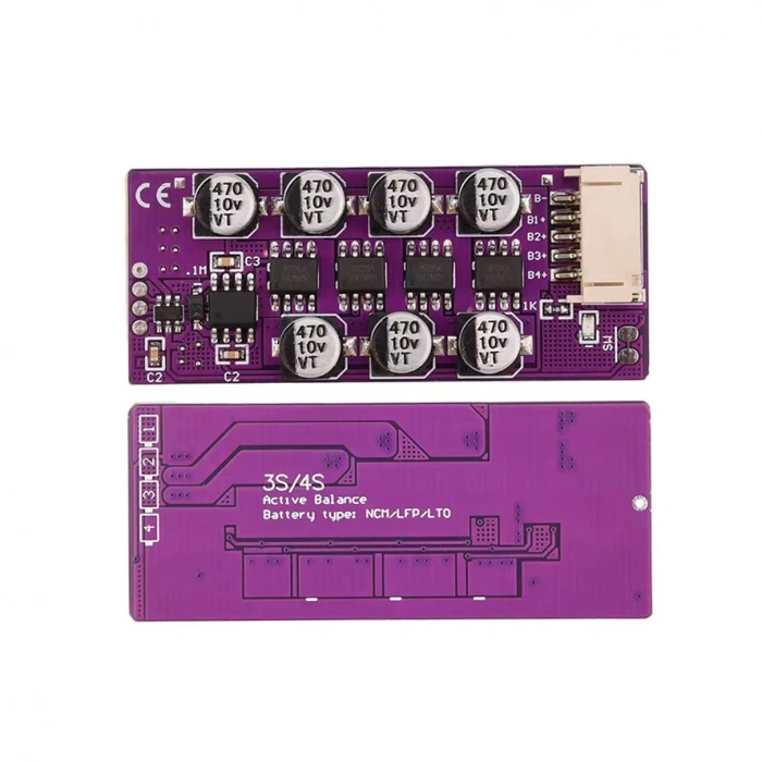 4S 1.2A Aktif Balans Devresi - Li-ion Lifepo4 BMS
