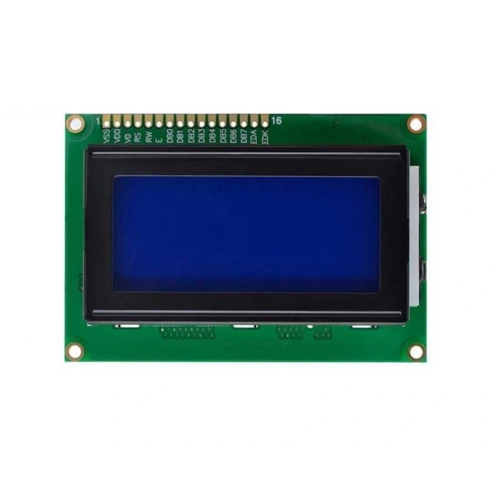 4X16 LCD Ekran Mavi