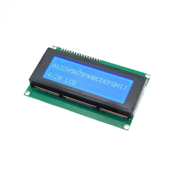 4X20 LCD Ekran Mavi