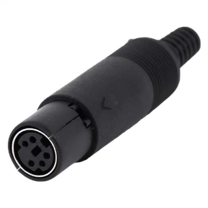 5 Pin Dişi Mini DIN Konnektör