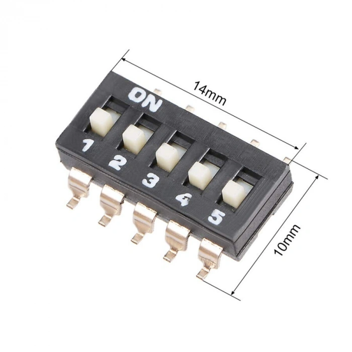 5-Pin SMD Dip Switch