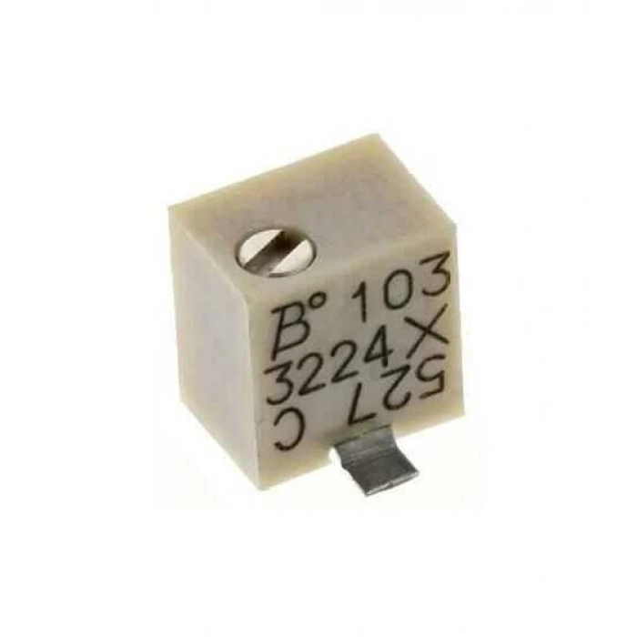 500K Çok Turlu SMD Trimpot - 3224W