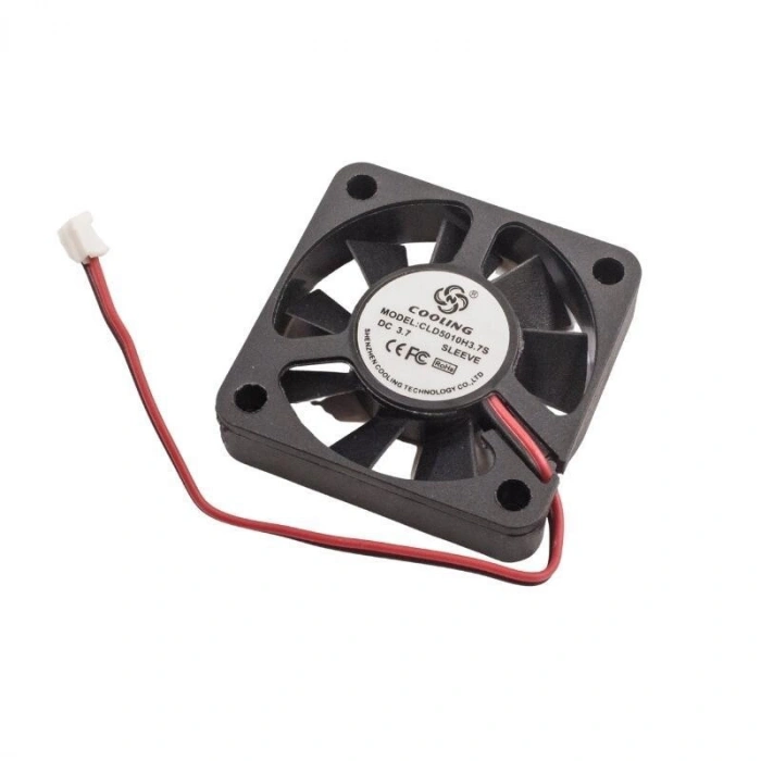 50x50x10mm 3.7V 0.20A Fan 2 Kablolu