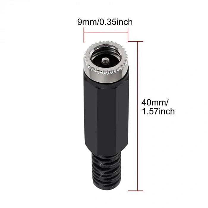 5.5x2.5mm Dişi DC Barrel Jack