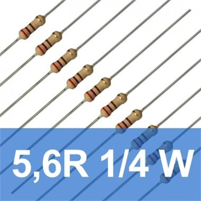 5.6R 1/4W Direnç