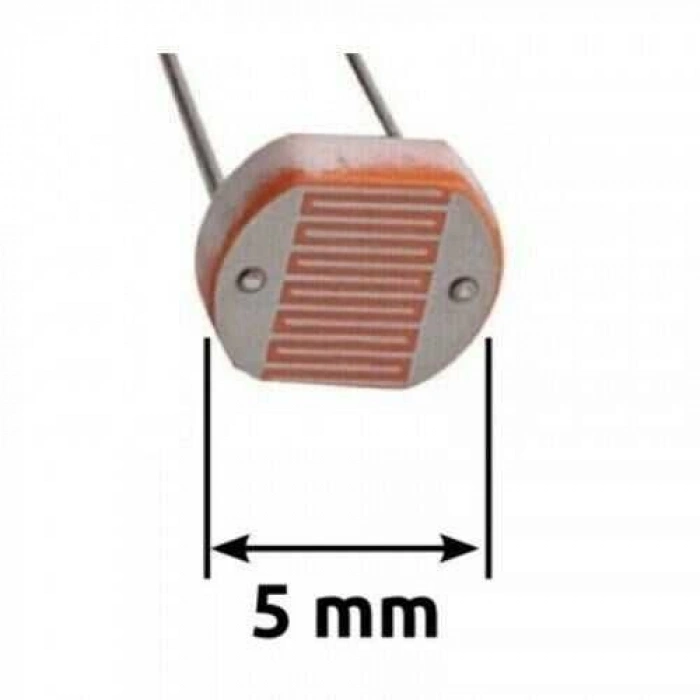 5mm LDR - Foto Direnç